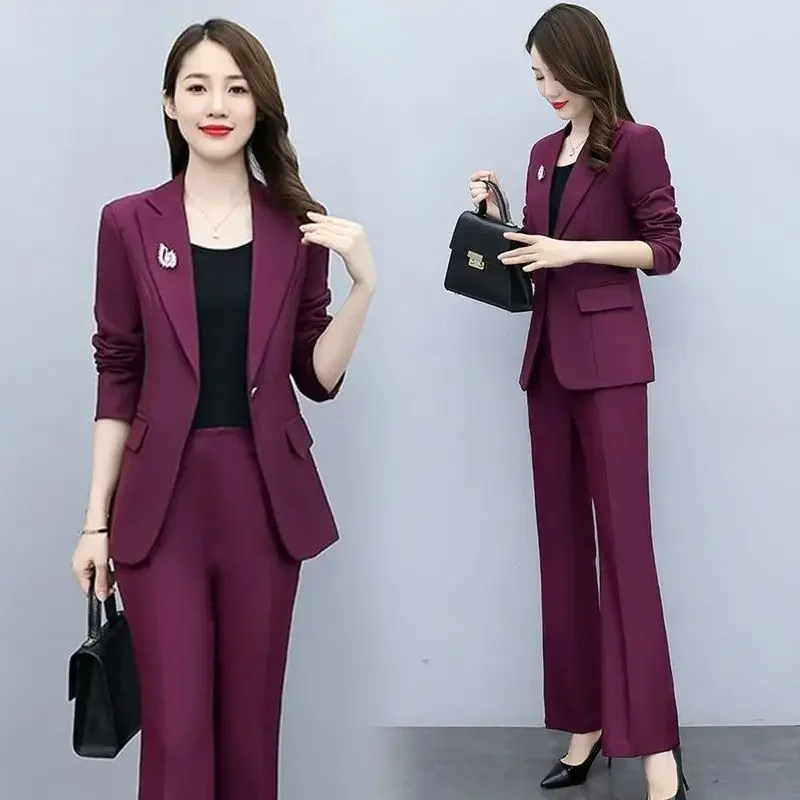Tailored Trouser Wide - Completo pantalone a gamba larga blazer