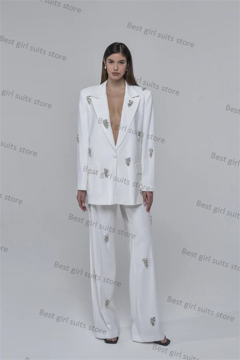 Tailored Trouser Wide - Completo da donna formale da 2
