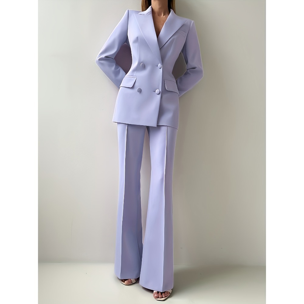 Tailored Trouser Wide - Elegante set da donna su misura