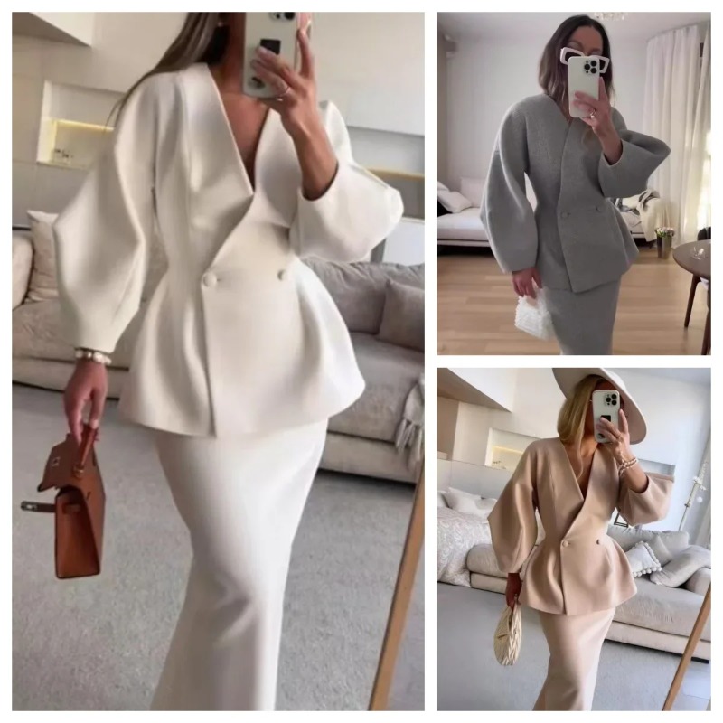 Women Formal Wear For Meeting - Completi da donna a due pezzi,