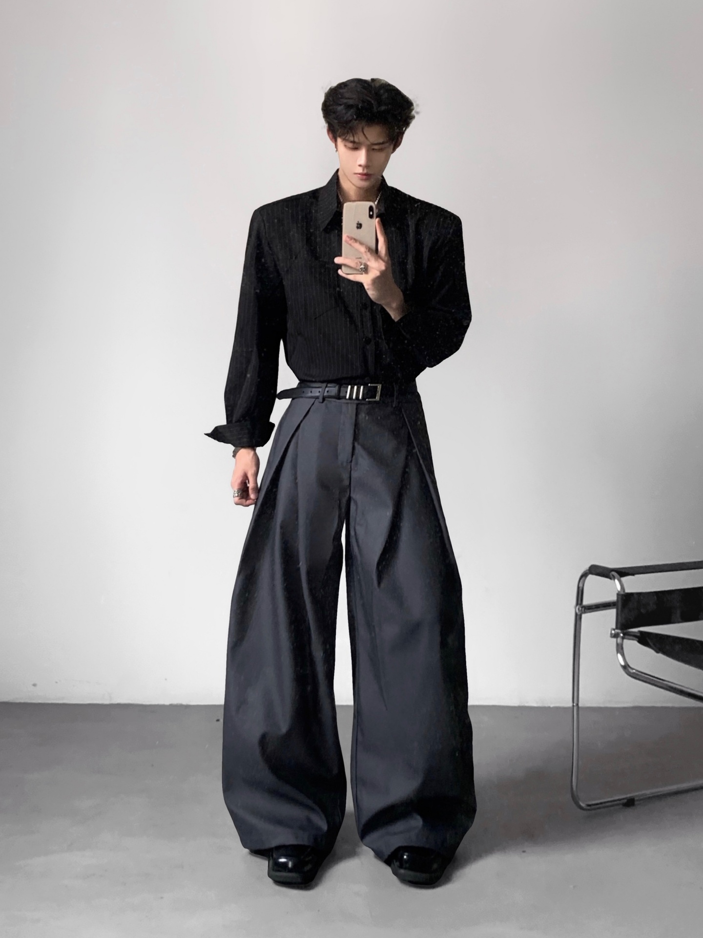 Tailored Trouser Wide - Pantaloni da Abito Larghi e Morbidi