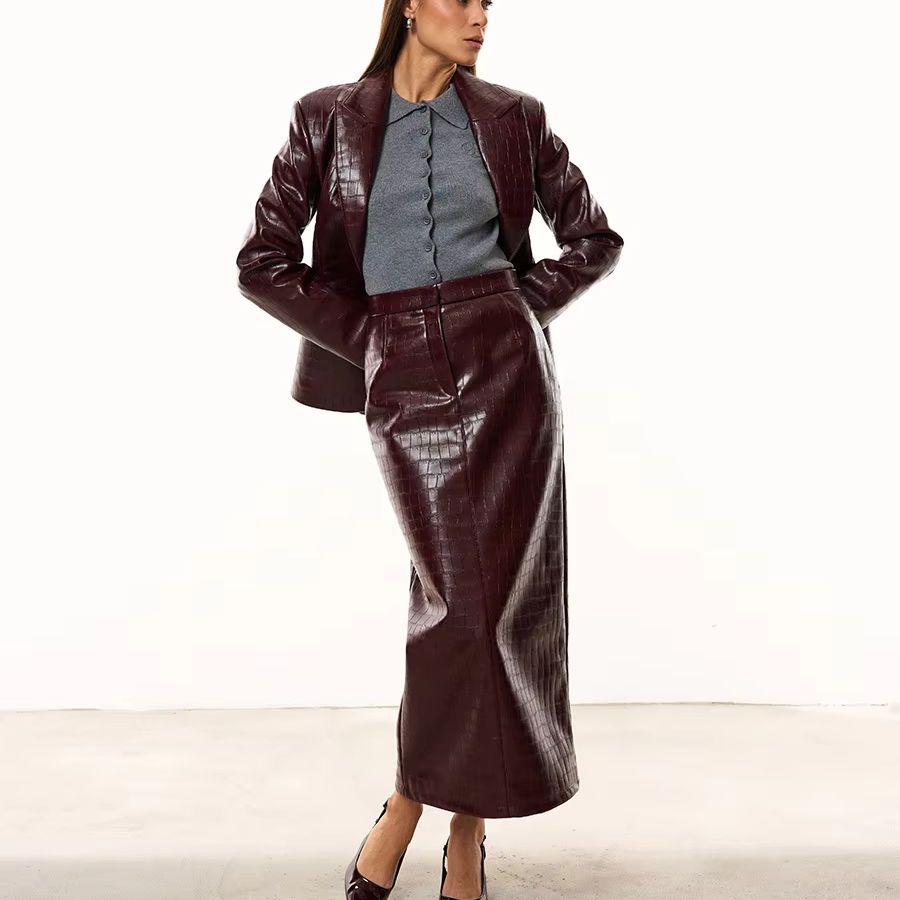 Formal Attire Woman - IG Set da Donna in Ecopelle