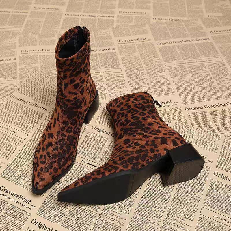 Vintage Women'S Formal Wear - Nuovi Stivaletti da Donna con Tacco