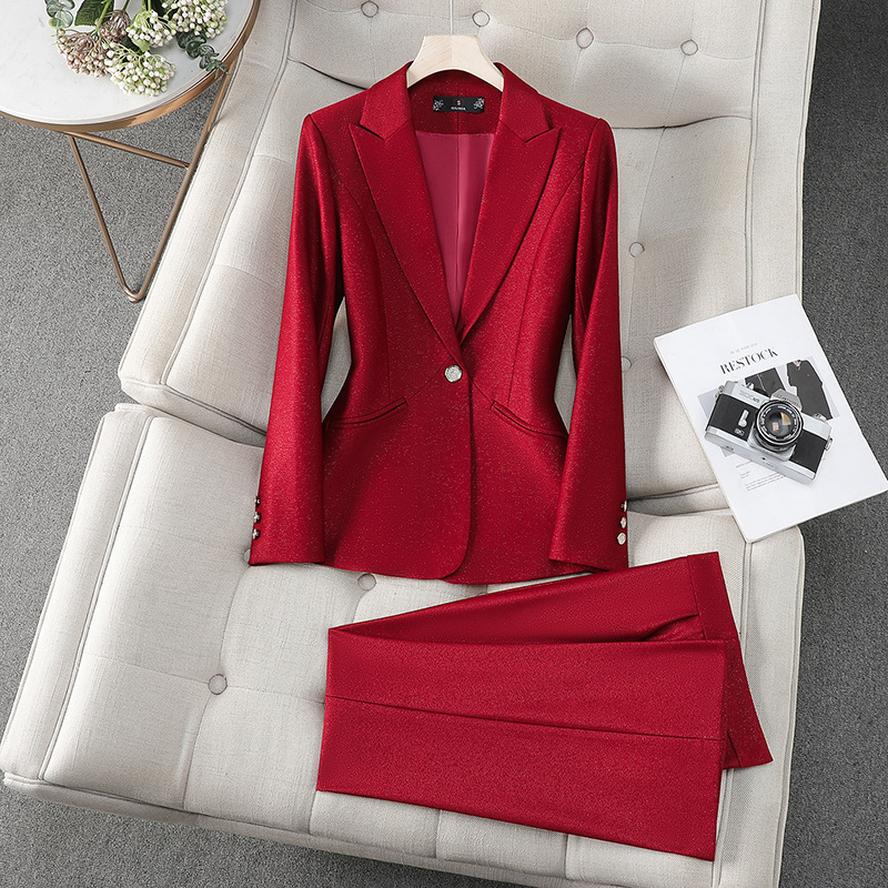 Women Formal Wear With Black Blazer - Completo da donna formale con pantaloni