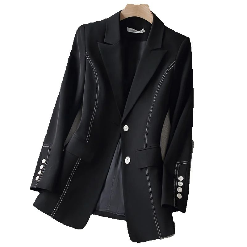 Women Formal Wear With Black Blazer - Nuova Giacca Formale da Donna alla