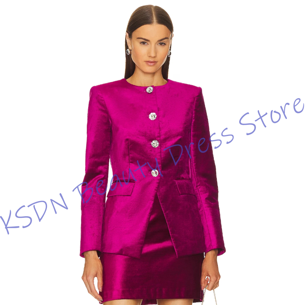 Women'S Formal Wear Pants Suit - Elegante Completo da Donna Monopetto in