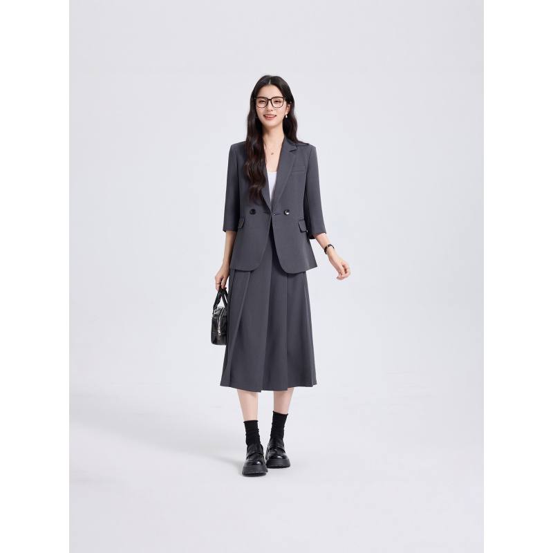 Women'S Formal Wear Pants Suit - Completo da Donna Blu Navy per
