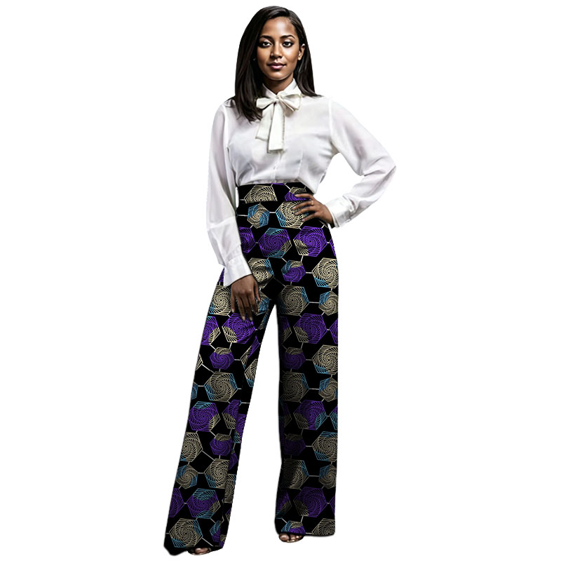 Tailored Trouser Wide - Pantaloni Larghi Vintage da Donna, Gamba