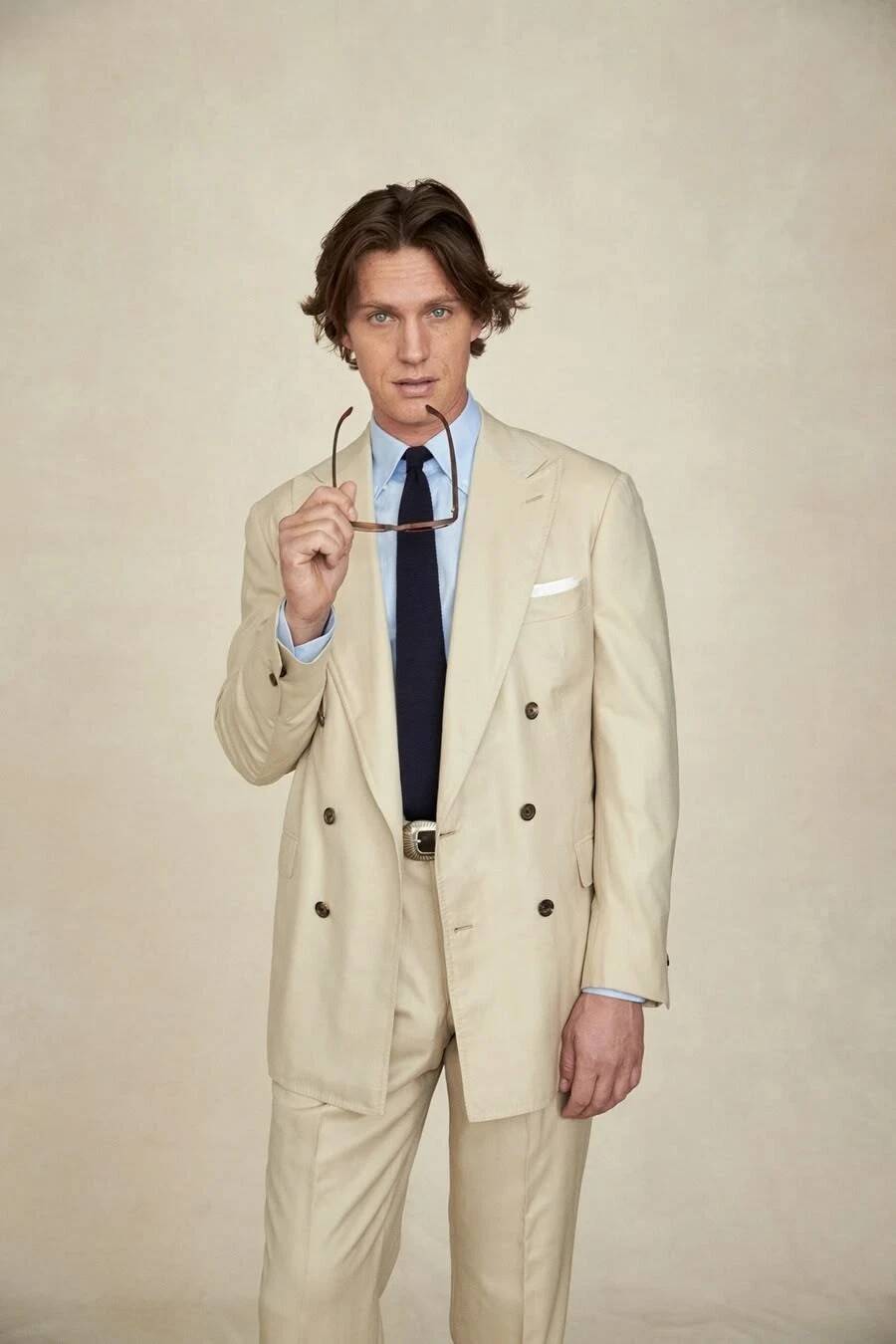 Completo da Uomo Beige a Doppi - Tailored Trouser Wide recensione e prezzo
