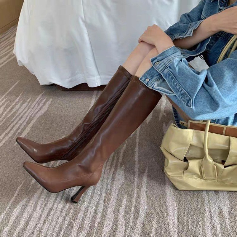 Stivali Alti da Donna con Punt - Formal Women Daily Wear Footwear recensione e prezzo