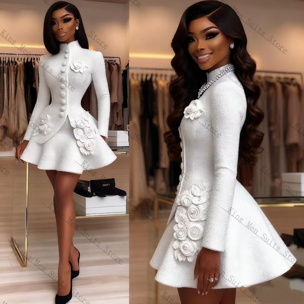 Abito da donna bianco di lusso - Women'S Formal Wear For A Wedding recensione e prezzo
