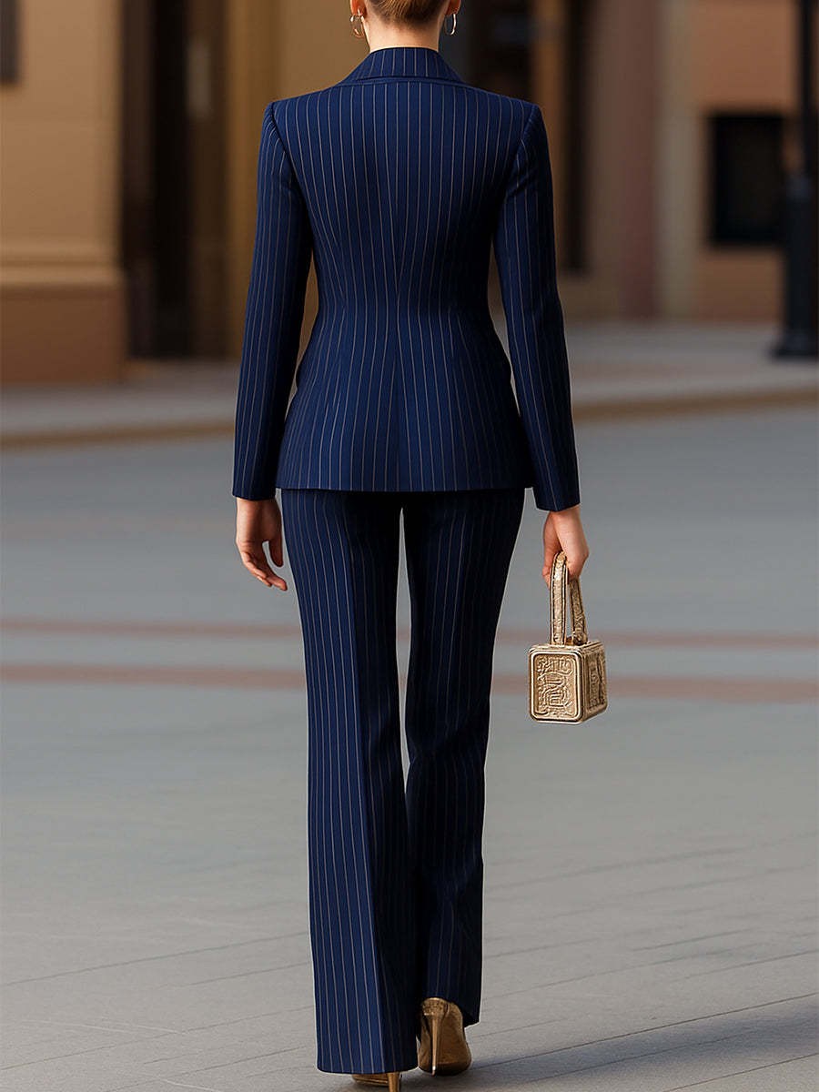 Elegante Completo da Donna Blu - Tailored Trouser Wide recensione e prezzo