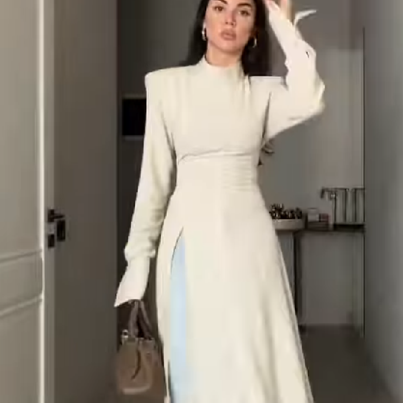 Abito lungo da donna casual a  - Women Formal Wear For Meeting recensione e prezzo
