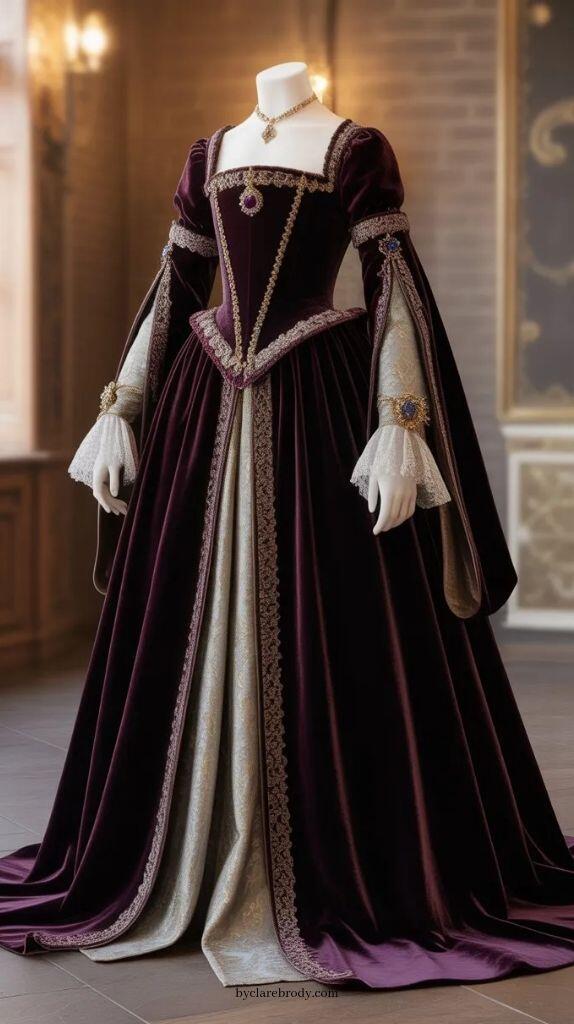 Abito da ballo viola duchessa  - Vintage Women'S Formal Wear recensione e prezzo